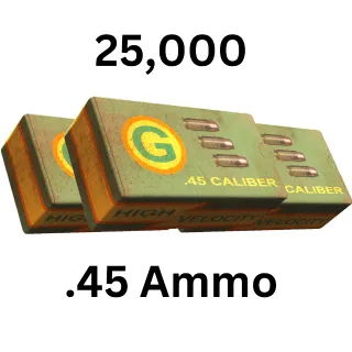25,000 .45 Ammo