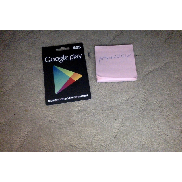 25 Google Play Gift Card Google Play Gift Cards Gameflip - unused 25 dollar roblox gift card