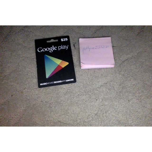 25 Google Play Gift Card Google Play Gift Cards Gameflip