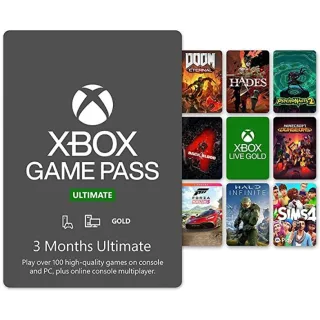 Xbox Ultimate Game Pass 3-month