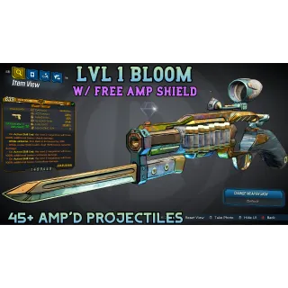Weapon | LVL 1 BLOOM AMP PISTOL