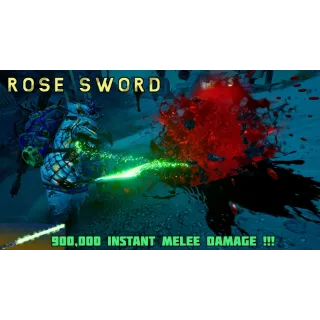 Weapon | ROSE SWORD ⚔️ INSTA KILL