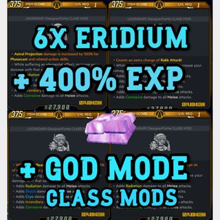 Class Mod | MODDED SET OF 4 600%++