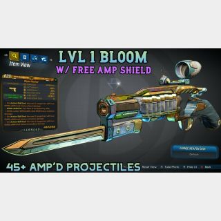 Weapon | LVL 1 BLOOM 50+ PROJ MOD