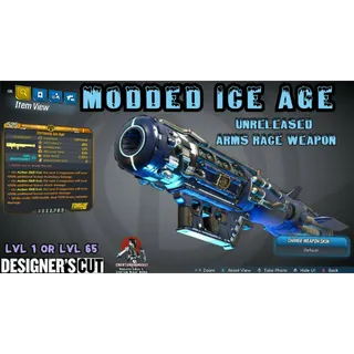 Weapon | LVL 1 or 72 ICE AGE MOD❄