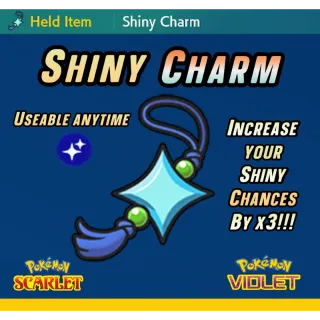 SHINY CHARM • 3x Encounter Rate 💎
