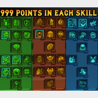 Other | 999 Points in Each Skill