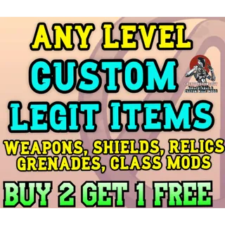 Weapon | CUSTOMIZE ANY LEGIT ITEM