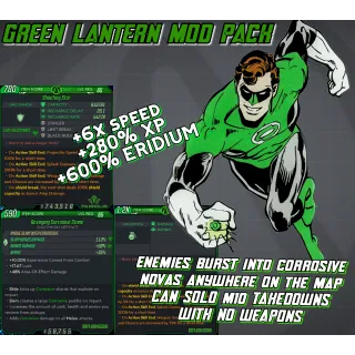 Other | GREEN LANTERN MOD🔰 PACK