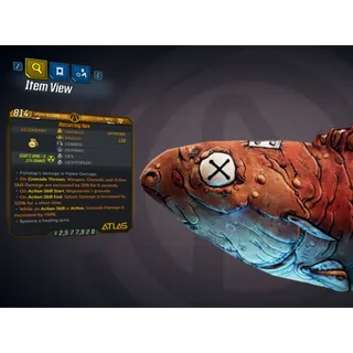 Weapon | LVL 72 MOD FISH RECC HEX