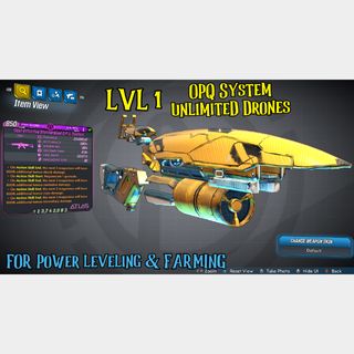 Weapon | LVL 1 MODDED OPQ SYSTEM