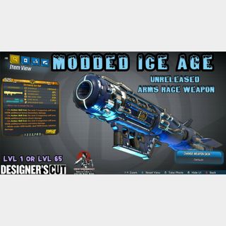 Weapon | LVL 1 or 72 ICE AGE MOD❄