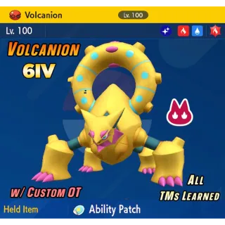 ✨ SHINY VOLCANION  💎 6IV CUSTOM OT
