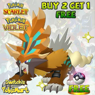 ✨ SHINY GOUGING FIRE💎 6IV CUSTOM OT
