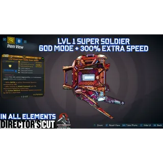 Shield | SUPER SOLDIER MOD LVL 1