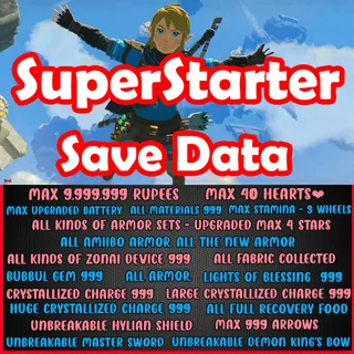 ZELDA: TEARS OF KINGDOM⭐ ToTK SUPER SAVE