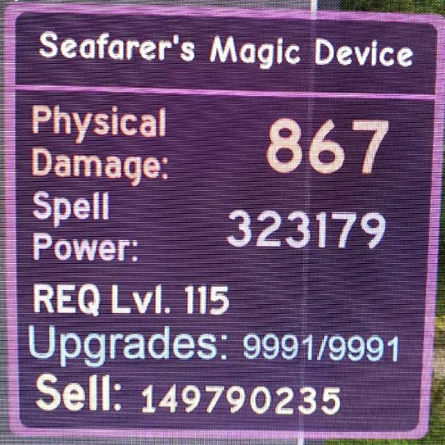 Gear Seafarers Mage Device In Game Items Gameflip - roblox dungeon quest mage weapons