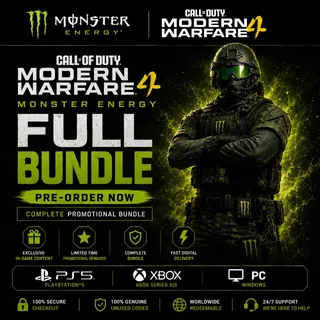 MW4 Monster energy bundle