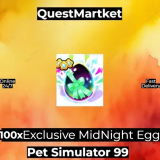 100x Exclusive MidNight Egg