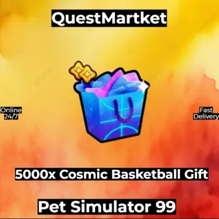 5000x Cosmic Basketball Gift