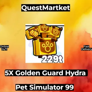 5x Golden Guard Hydra