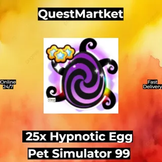 25x Hypnotic Eggs