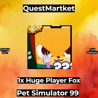 1x Huge Player Fox