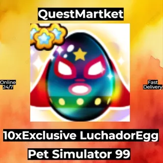 10x Luchador Egg