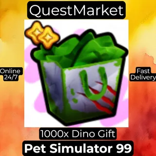 1000x Dino Gift