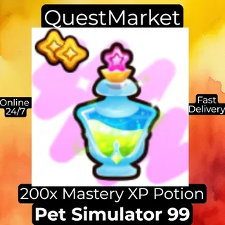 200x Mastery XP Potion