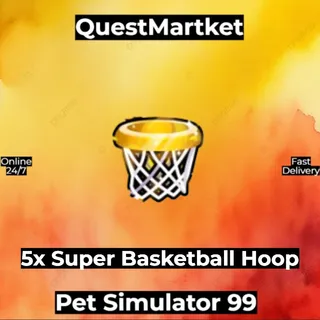 5x Super Basketball Hoop