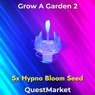 5x Hypno Bloom Seed - Grow A Garden 2