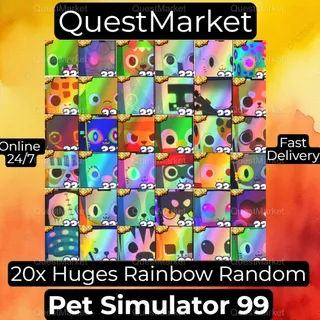 20x Huges Rainbow