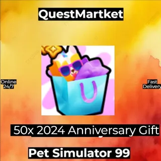 50x 2024 Anniversary Gift