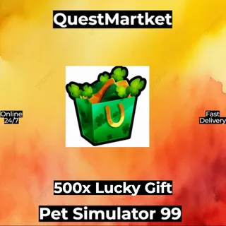 500x Lucky Gift