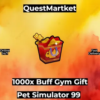 1000x Buff Gym Gift