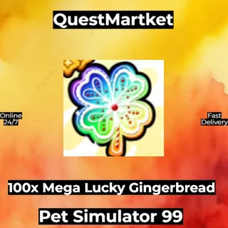 100x Mega Lucky Gingerbread