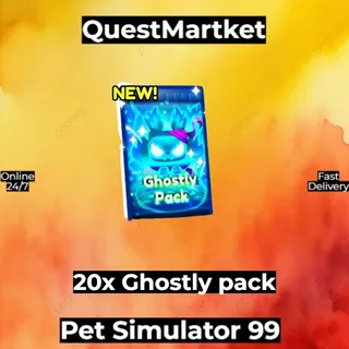 20x Ghostly Pack