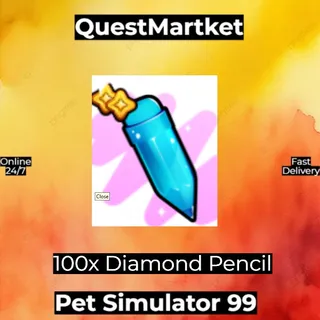 100x Diamond Pencil