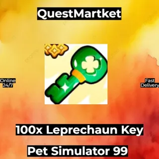 100x Leprechaun Key