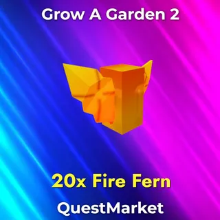 20x Fire Fern Grow a garden 2