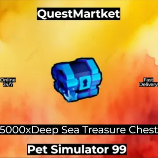 5000x Deep Sea Treasure Chest