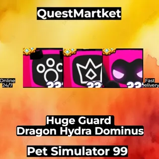 Huge Guard Dragon & Dominus & Hydra