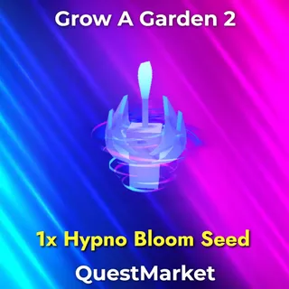 1x Hypno Bloom Seed - Grow A Garden 2
