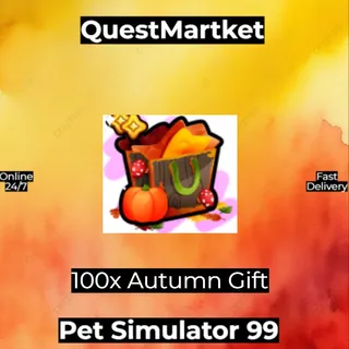 100x Autumn Gift