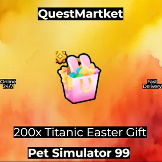 200x Titanic Easter Gift