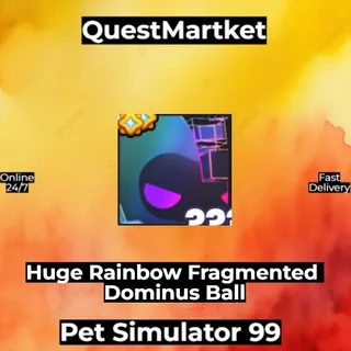 Huge Rainbow Fragmented Dominus Ball