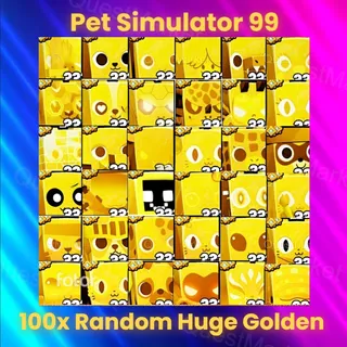 100x Random Huge Golden