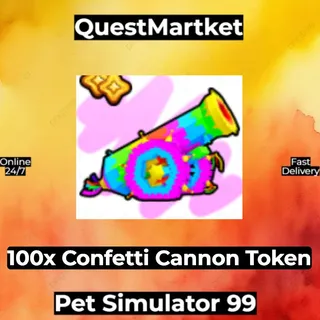 100x Confetti Cannon Token