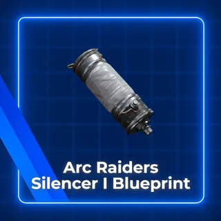 Silencer Blueprint Arc Raiders